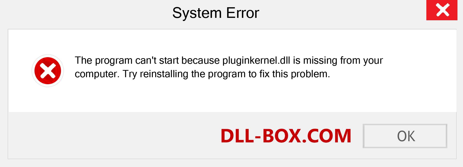  pluginkernel.dll file is missing?. Download for Windows 7, 8, 10 - Fix  pluginkernel dll Missing Error on Windows, photos, images